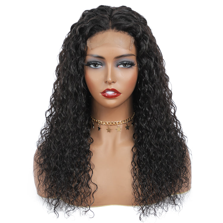 Ustyle Lace Frontal Wigs, 150% 180% Density Lace Closure Human Hair Wig for Black Women